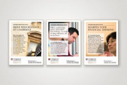 Cambridge Judge Economist Ads