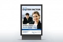 Exeter Outside Advertising Poster